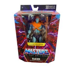 Masters of the Universe Vintage Collection Faker Figure New Sealed
